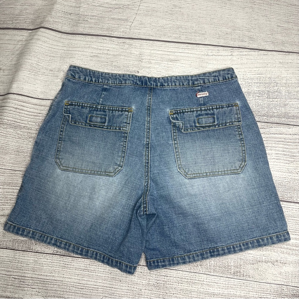 Old Navy Women’s 8 Vintage Y2K 03’ Era Jean Mom Shorts - Picture 2 of 8